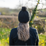 The Magni-Strip® Bobble Hat Black